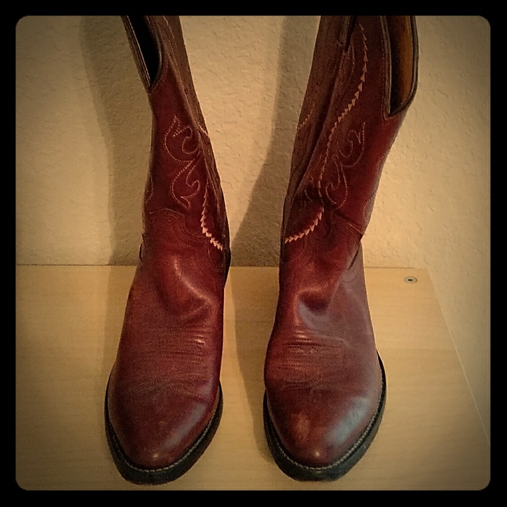 Leather Cowboy boots